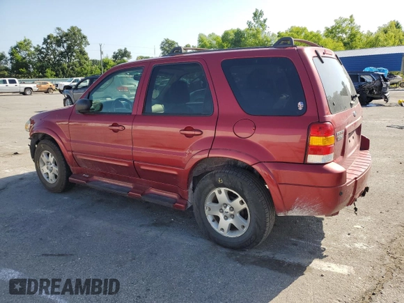 2006 Ford Escape Limited with VIN 1FMYU04116KA40963, listed as a Copart auction lot 61600525 with 208,696 mi miles and Salvage title. Bid and sale history available at DreamBid. Image 2.
