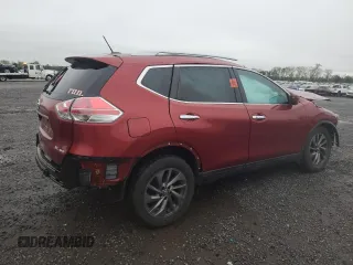 2016 Nissan Rogue SV z VIN 5N1AT2MV5GC842527, wystawiony jako Copart lot #51506105 z przebiegiem 98 047 mil mil oraz Szkoda całkowita • Salvage title. Historia ofert i sprzedaży dostępna na DreamBid. Obrazek 3.