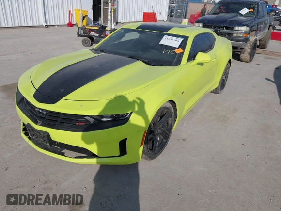 2020 Chevrolet Camaro 1LT z VIN 1G1FB1RSXL0130718, wystawiony jako IAAI lot #41653708 z przebiegiem 96 577 mil mil oraz . Historia ofert i sprzedaży dostępna na DreamBid. Obrazek 2.