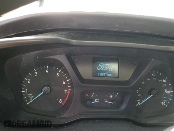 2019 Ford Transit with VIN 1FTYR1ZM2KKA42472, listed as a Copart auction lot 46684145 with 130,974 mi miles and Salvage title. Bid and sale history available at DreamBid. Image 9.