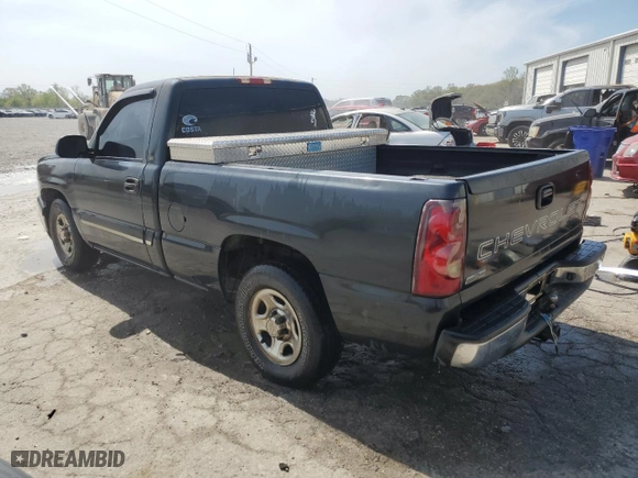 2003 Chevrolet Silverado 1500 with VIN 1GCEC14X63Z138426, listed as a Copart auction lot 50526655 with 271,403 mi miles and Salvage Title. Bid and sale history available at carsss.com. Image 2.