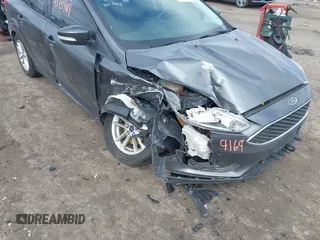 2016 Ford Focus SE with VIN 1FADP3F24GL378506, listed as a IAAI auction lot 41739169 with 50,861 mi miles. Bid and sale history available at carsss.com. Image 6.