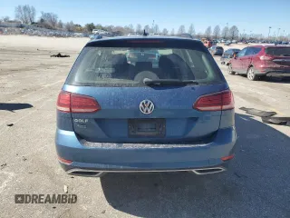 2019 Volkswagen Golf SportWagen S with VIN 3VWY57AU6KM512342, listed as a Copart auction lot 47112595 with 97,965 mi miles and Salvage Title. Bid and sale history available at carsss.com. Image 6.