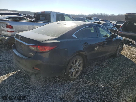 2014 Mazda Mazda6 i Touring with VIN JM1GJ1T66E1162170, listed as a Copart auction lot 82761124 with 167415 miles and Salvage Title. Bid and sale history available at carsss.com. Image 3.
