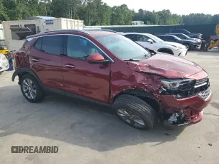 2023 Buick Encore GX Essence with VIN KL4MMFSL7PB029312, listed as a Copart auction lot 56544235 with 5,059 mi miles and Salvage title. Bid and sale history available at DreamBid. Image 4.