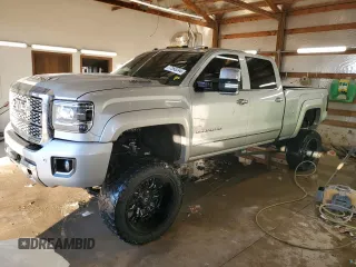 2019 GMC Sierra 2500HD Denali with VIN 1GT12SEY5KF279292, listed as a Copart auction lot 77593244 with 84,031 mi miles and Salvage Title. Bid and sale history available at carsss.com. Image 1.