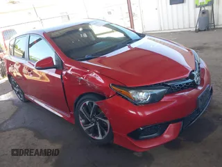 2016 Scion iM with VIN JTNKARJE2GJ513478, listed as a IAAI auction lot 42494211 with 121,191 mi miles and . Bid and sale history available at DreamBid. Image 1.