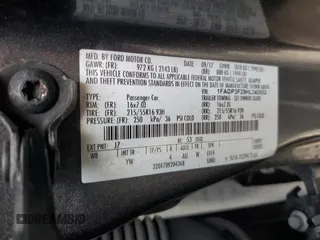 2017 Ford Focus SE с VIN 1FADP3F29HL342652, выставлен на аукционе Copart как лот 54258925 с пробегом 149 868 миль миль и Списание • Salvage title. История ставок и продаж доступна на DreamBid. Изображение 12.