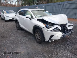 2021 Lexus NX with VIN JTJDARDZ6M2261054, listed as a IAAI auction lot 40991805 with 20,789 mi miles. Bid and sale history available at carsss.com. Image 1.