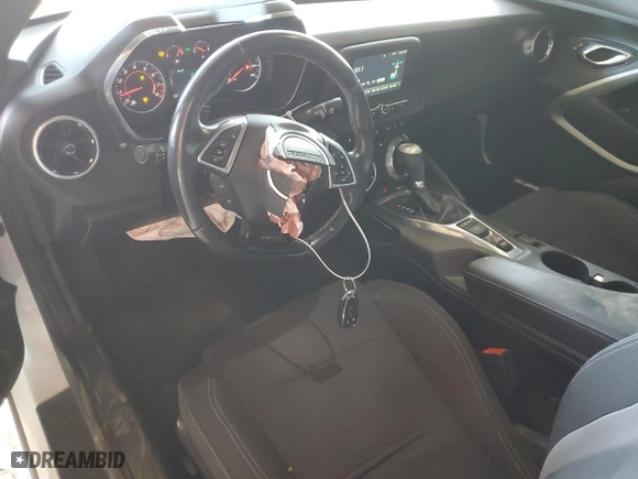 2017 Chevrolet Camaro 1LT with VIN 1G1FB1RS2H0133636, listed as a Copart auction lot 82676734 with 96,129 mi miles and Salvage Title. Bid and sale history available at carsss.com. Image 8.