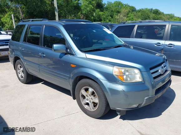 2006 Honda Pilot EX-L with VIN 5FNYF28586B037336, listed as a IAAI auction lot 42084508 with 231,544 mi miles. Bid and sale history available at carsss.com. Image 1.