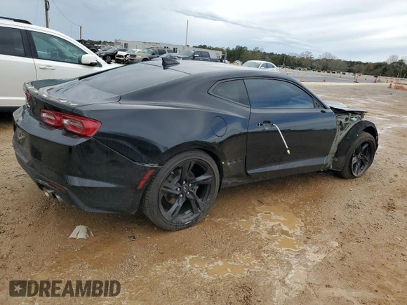 2020 Chevrolet Camaro 1SS with VIN 1G1FE1R74L0139580, listed as a Copart auction lot 41378105 with 45,515 mi miles and Salvage Title. Bid and sale history available at DreamBid. Image 3.