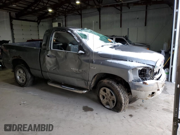 2006 Dodge 1500 SLT with VIN 1D7HU16216J244190, listed as a Copart auction lot 88060675 with Not Provided miles and Salvage Title. Bid and sale history available at DreamBid. Image 4.
