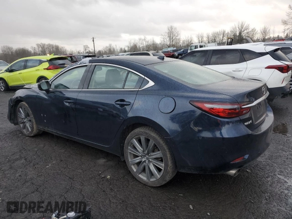 2020 Mazda 6 Grand Touring with VIN JM1GL1TY3L1513321, listed as a Copart auction lot 86398054 with 57,407 mi miles and Salvage Title. Bid and sale history available at DreamBid. Image 2.