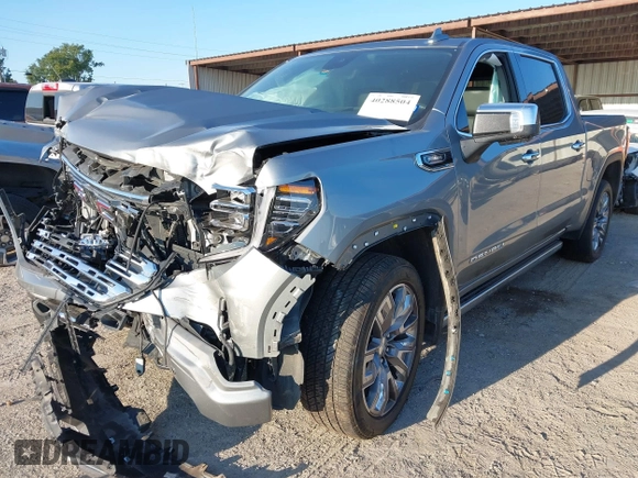 2024 GMC Sierra 1500 with VIN 1GTPHGE89RZ120273, listed as a IAAI auction lot 40288504 with 24,296 mi miles and . Bid and sale history available at DreamBid. Image 2.