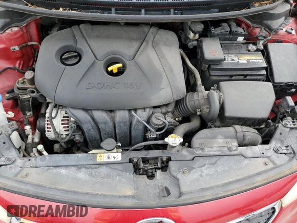 2015 Kia Forte LX with VIN KNAFX4A66F5406809, listed as a Copart auction lot 50513385 with 119,267 mi miles and Salvage Title. Bid and sale history available at DreamBid. Image 11.