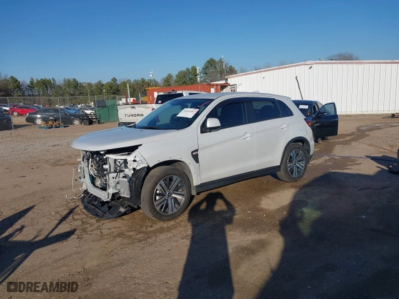 2024 Mitsubishi Outlander Sport S with VIN JA4ARUAU1RU014847, listed as a IAAI auction lot 41465481 with 5,654 mi miles. Bid and sale history available at carsss.com. Image 20.