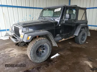 2006 Jeep Wrangler SE with VIN 1J4FA29S56P749135, listed as a Copart auction lot 49893595 with 280,873 mi miles and Clean Title. Bid and sale history available at carsss.com. Image 1.