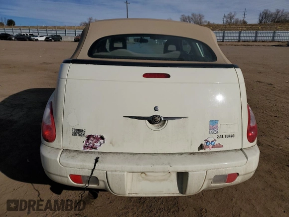 2006 Chrysler PT Cruiser Touring with VIN 3C3JY55EX6T374646, listed as a Copart auction lot 43408085 with 102,661 mi miles and Salvage Title. Bid and sale history available at carsss.com. Image 6.