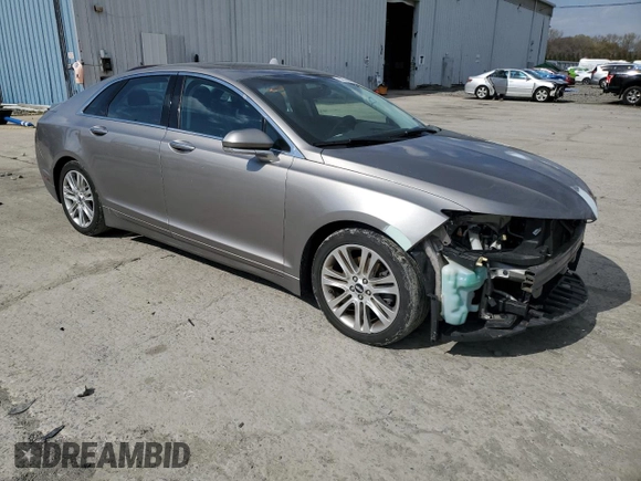 2015 Lincoln MKZ with VIN 3LN6L2JK8FR627515, listed as a Copart auction lot 52790875 with 80,810 mi miles and Salvage title. Bid and sale history available at DreamBid. Image 4.