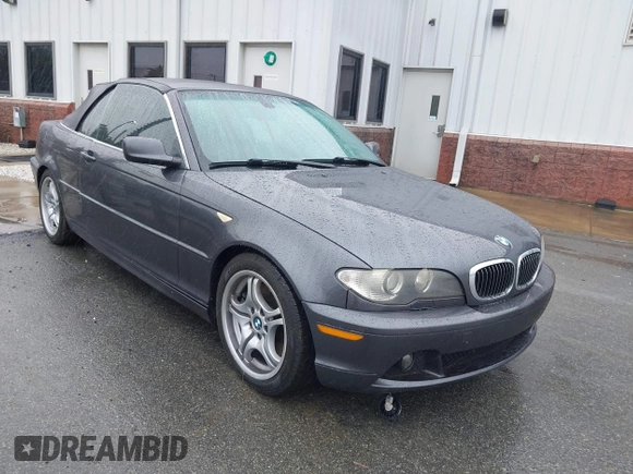 2005 BMW 3 Series 330Ci with VIN WBABW53405PL49917, listed as a IAAI auction lot 42401678 with 148,417 mi miles and . Bid and sale history available at DreamBid. Image 1.