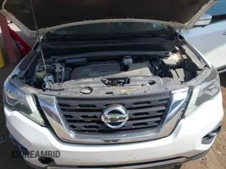2018 Nissan Pathfinder SL with VIN 5N1DR2MM4JC617154, listed as a IAAI auction lot 41949176 with 47,955 mi miles. Bid and sale history available at carsss.com. Image 10.