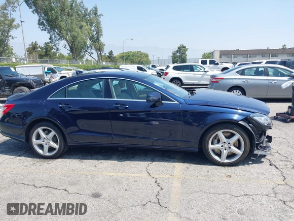2014 Mercedes-Benz CLS 550 with VIN WDDLJ9BB9EA090821, listed as a IAAI auction lot 42582082 with 97,459 mi miles and . Bid and sale history available at DreamBid. Image 14.