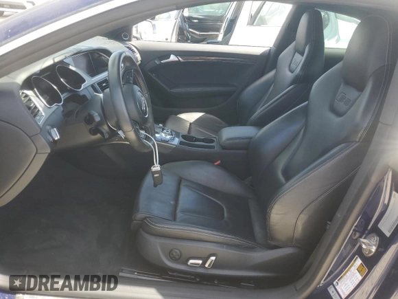 2013 Audi S5 Premium Plus z VIN WAUCGAFR0DA030861, wystawiony jako Copart lot #75106784 z przebiegiem 75 449 mil mil oraz Nie do naprawy • Non repairable. Historia ofert i sprzedaży dostępna na DreamBid. Obrazek 7.