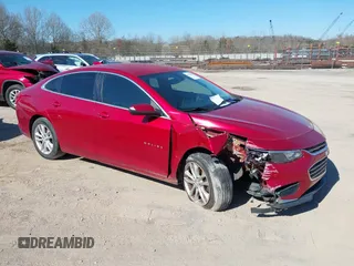 2016 Chevrolet Malibu LT with VIN 1G1ZE5ST2GF279481, listed as a IAAI auction lot 41823038 with 97,753 mi miles and . Bid and sale history available at carsss.com. Image 1.