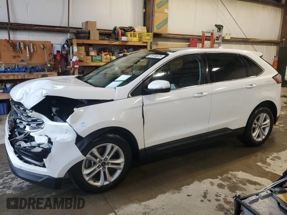 2020 Ford Edge SEL with VIN 2FMPK4J92LBA64715, listed as a Copart auction lot 61615675 with 101,135 mi miles and Salvage title. Bid and sale history available at DreamBid. Image 1.