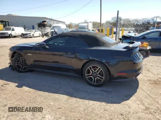 2019 Ford Mustang GT Premium with VIN 1FATP8FF7K5179636, listed as a Copart auction lot 51994055 with 123,771 mi miles and Salvage title. Bid and sale history available at DreamBid. Image 2.