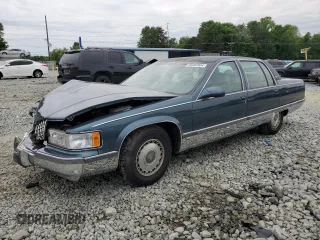 1995 Cadillac Fleetwood z VIN 1G6DW52P0SR714333, wystawiony jako Copart lot #55452654 z przebiegiem 112 198 mil mil oraz Szkody całkowita. Historia ofert i sprzedaży dostępna na DreamBid. Obrazek 1.