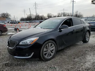 2016 Buick Regal Premium II with VIN 2G4GS5GX0G9118988, listed as a Copart auction lot 46029025 with 62,356 mi miles and Salvage Title. Bid and sale history available at carsss.com. Image 1.