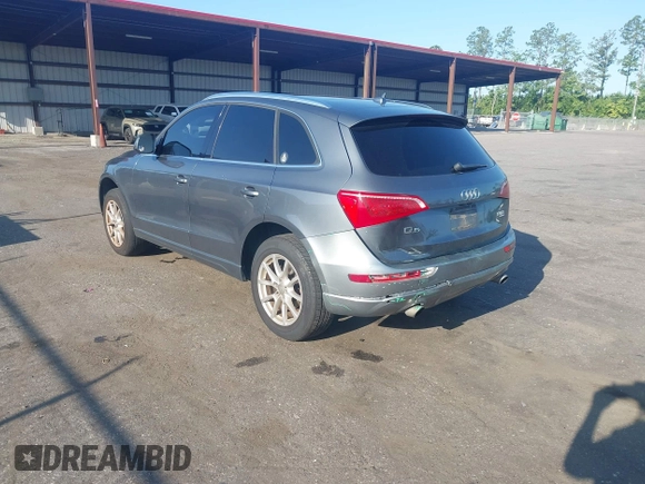 2012 Audi Q5 Premium Plus with VIN WA1LFAFPXCA074671, listed as a IAAI auction lot 42508564 with 221,521 mi miles and . Bid and sale history available at DreamBid. Image 3.