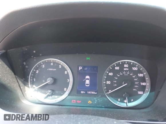 2016 Hyundai Sonata 2.4L with VIN 5NPE24AF6GH411832, listed as a IAAI auction lot 41918113 with 195,783 mi miles and . Bid and sale history available at DreamBid. Image 7.