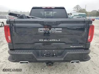 2023 GMC Sierra 1500 Denali Ultimate with VIN 1GTUUHEL1PZ119317, listed as a Copart auction lot 79717174 with 28,667 mi miles and Salvage Title. Bid and sale history available at carsss.com. Image 6.