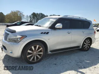 2014 Infiniti QX80 with VIN JN8AZ2NC9E9351991, listed as a Copart auction lot 50909995 with 165,935 mi miles and Clean Title. Bid and sale history available at carsss.com. Image 1.