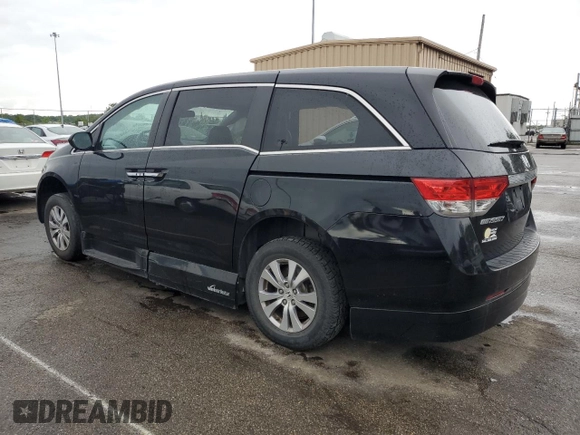 2015 Honda Odyssey EX-L z VIN 5FNRL5H64FB048406, wystawiony jako Copart lot #58044065 z przebiegiem 61 005 mil mil oraz Szkoda całkowita • Salvage title. Historia ofert i sprzedaży dostępna na DreamBid. Obrazek 2.