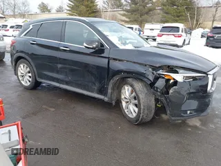 2019 Infiniti QX50 Essential with VIN 3PCAJ5M39KF112321, listed as a IAAI auction lot 41625297 with 82,032 mi miles and . Bid and sale history available at DreamBid. Image 1.