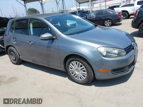 2014 Volkswagen Golf with VIN WVWDB7AJ4EW009705, listed as a IAAI auction lot 42495925 with 73,595 mi miles and . Bid and sale history available at DreamBid. Image 1.
