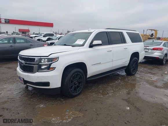 2018 Chevrolet Suburban LT with VIN 1GNSCHKC7JR347352, listed as a IAAI auction lot 41040779 with 155,926 mi miles. Bid and sale history available at carsss.com. Image 17.