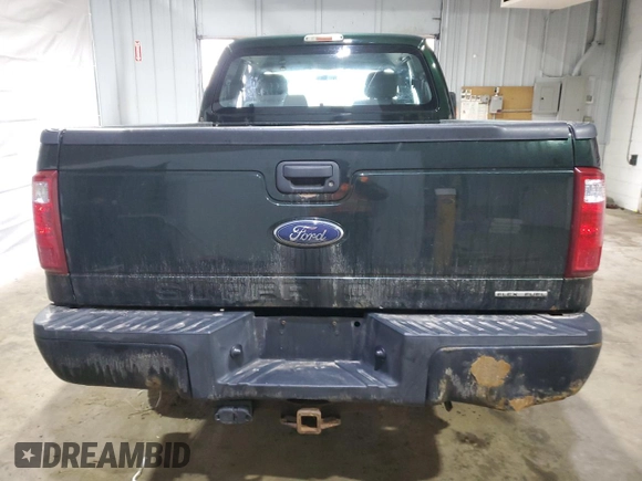 2015 Ford Super Duty F-250 SRW XLT with VIN 1FT7X2B68FED30455, listed as a Copart auction lot 48952315 with 179,081 mi miles and Salvage Title. Bid and sale history available at carsss.com. Image 6.