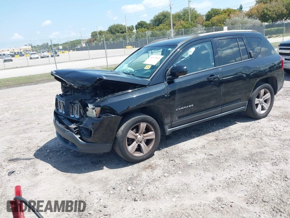 2016 Jeep Compass High Altitude with VIN 1C4NJDEB6GD712665, listed as a IAAI auction lot 41977843 with 127,322 mi miles and . Bid and sale history available at DreamBid. Image 17.