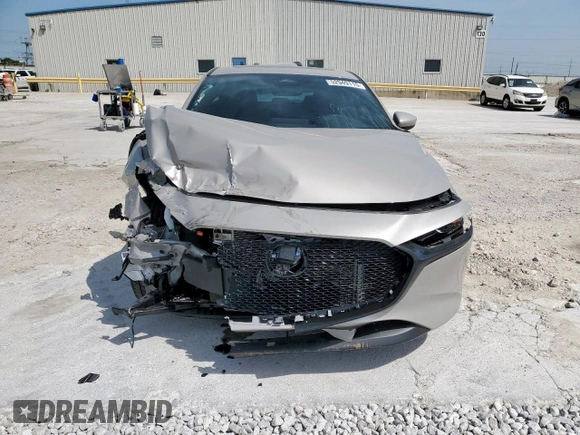 2024 Mazda 3 S Preferred with VIN JM1BPALM5R1721303, listed as a Copart auction lot 52949115 with 4,557 mi miles and Salvage title. Bid and sale history available at DreamBid. Image 5.