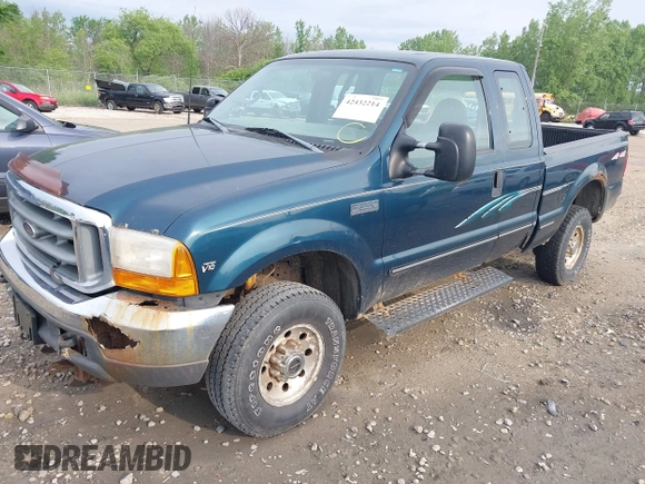 1999 Ford F-250 XL with VIN 1FTNX21S3XEA40891, listed as a IAAI auction lot 42432214 with 150,591 mi miles and . Bid and sale history available at DreamBid. Image 2.
