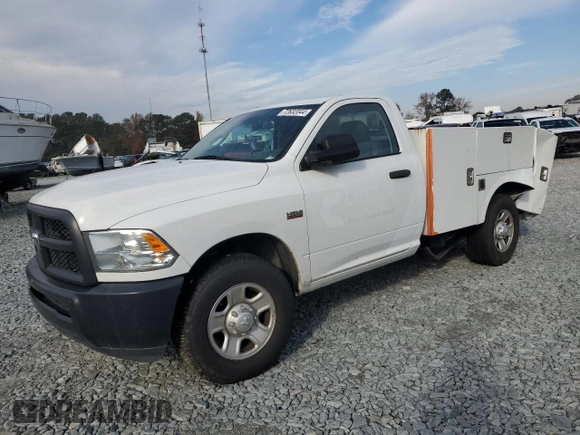 2018 Ram 2500 Tradesman with VIN 3C7WR4AJ3JG155639, listed as a Copart auction lot 72632044 with 208,934 mi miles and Salvage Title. Bid and sale history available at carsss.com. Image 1.