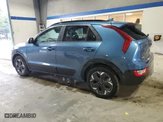 2023 Kia Niro EV Wind with VIN KNDCR3L14P5053905, listed as a Copart auction lot 72002134 with 15,344 mi miles and Clean Title. Bid and sale history available at carsss.com. Image 2.