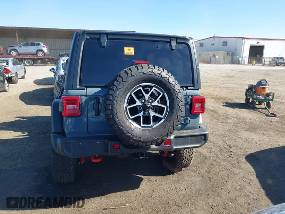 2024 Jeep Wrangler Rubicon with VIN 1C4PJXFG1RW335531, listed as a IAAI auction lot 40800569 with Not Provided miles. Bid and sale history available at carsss.com. Image 16.