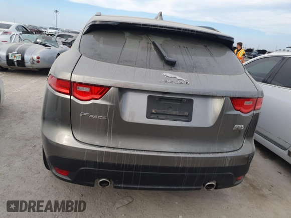 2018 Jaguar F-Pace 35t Prestige with VIN SADCK2EV6JA246221, listed as a Copart auction lot 74274804 with 18,607 mi miles and Salvage title. Bid and sale history available at DreamBid. Image 6.