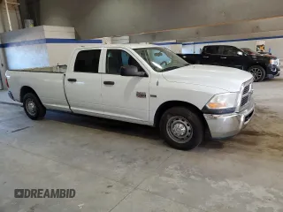 2010 Ram 2500 ST with VIN 3D7TP2CT8AG186559, listed as a Copart auction lot 82789714 with 158,736 mi miles and Salvage title. Bid and sale history available at DreamBid. Image 4.